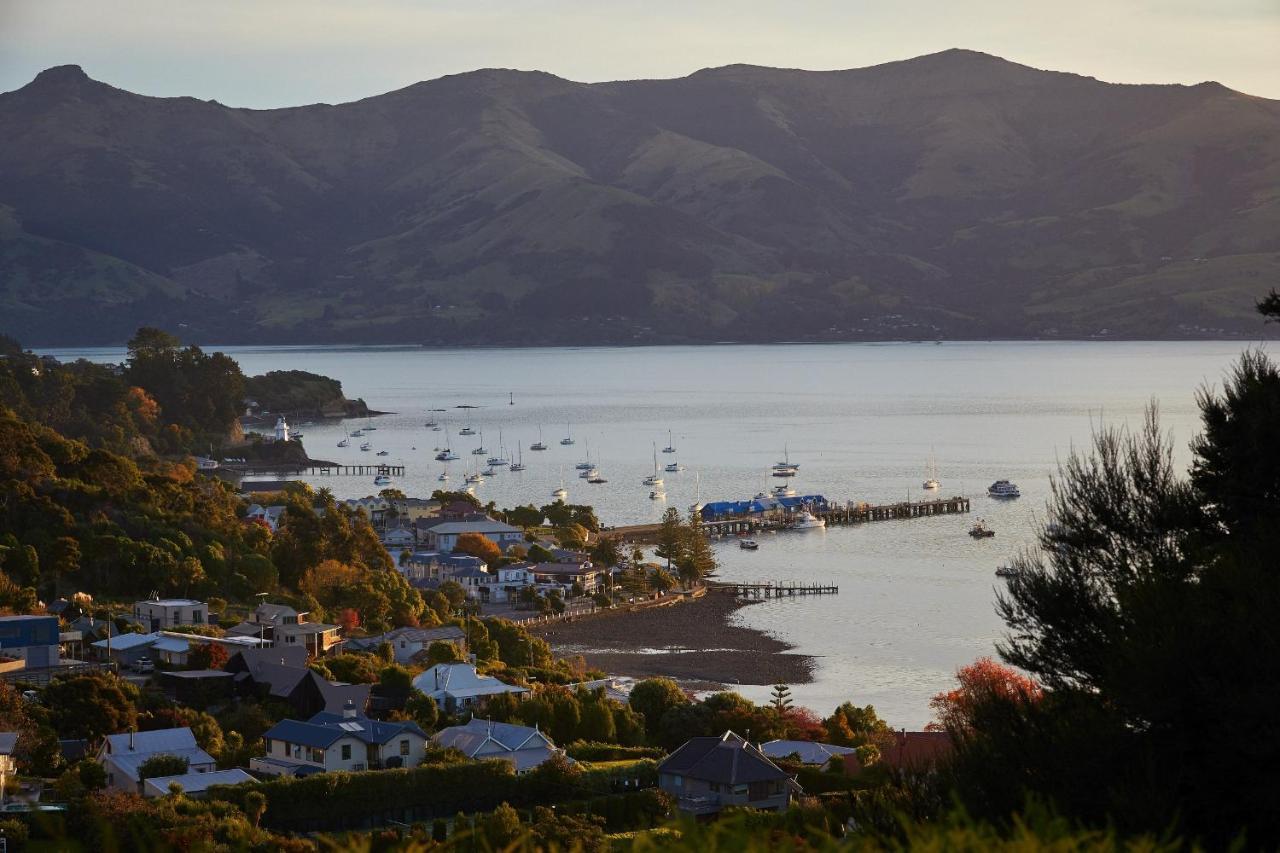 Akaroa Holiday Home Spacious And Quite With Stunning Harbour Views And Close To Town Exterior foto